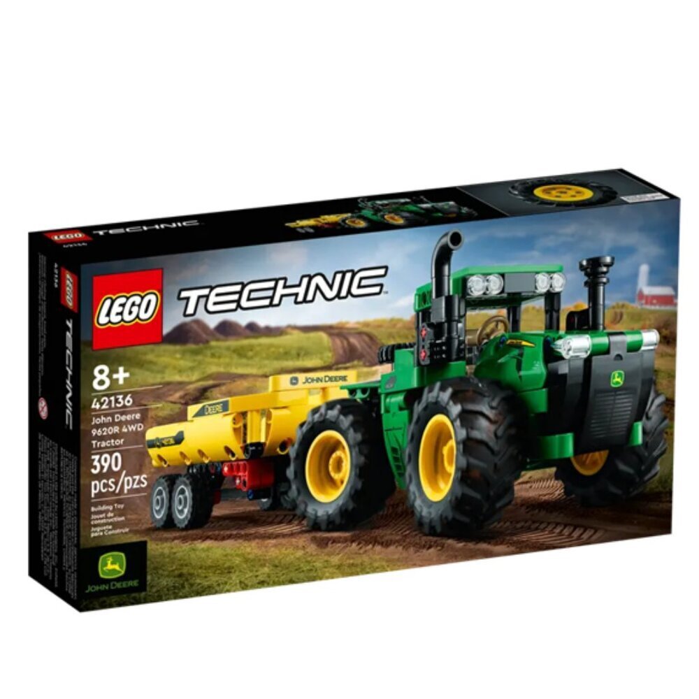 Lego Technic John Deere 9620R 4WD Tractor 42136